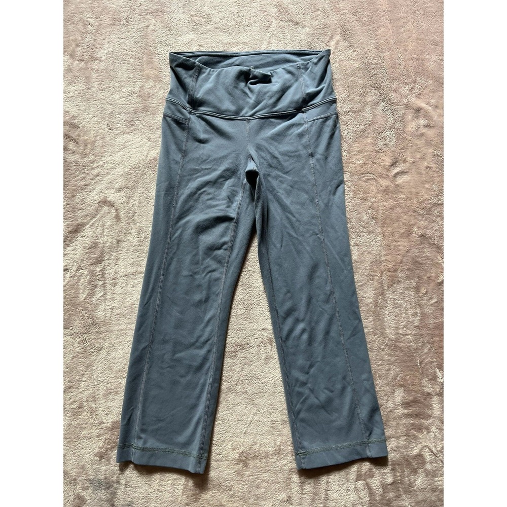 Athleta Crop Tight Hiking Trail Pants Blue Women's Sz Xs